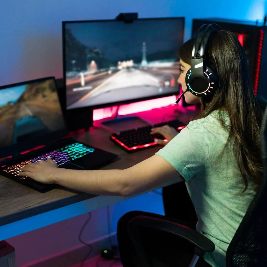 Wide game selection visual
