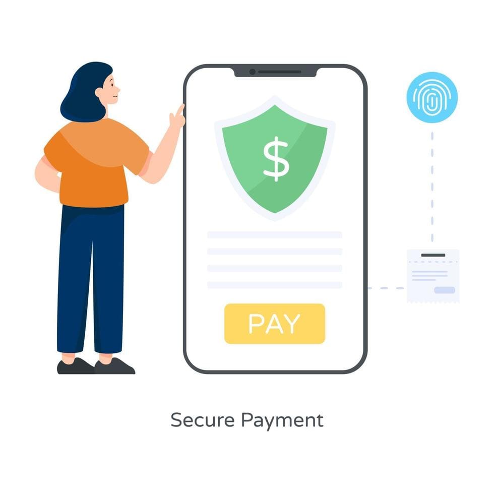 Secure payment visual